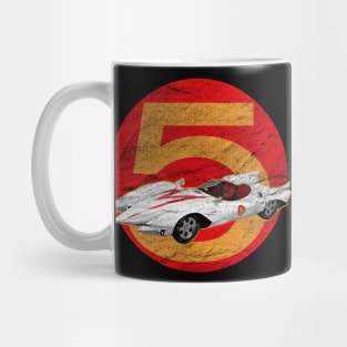 Mach 5 Car Worn Mug